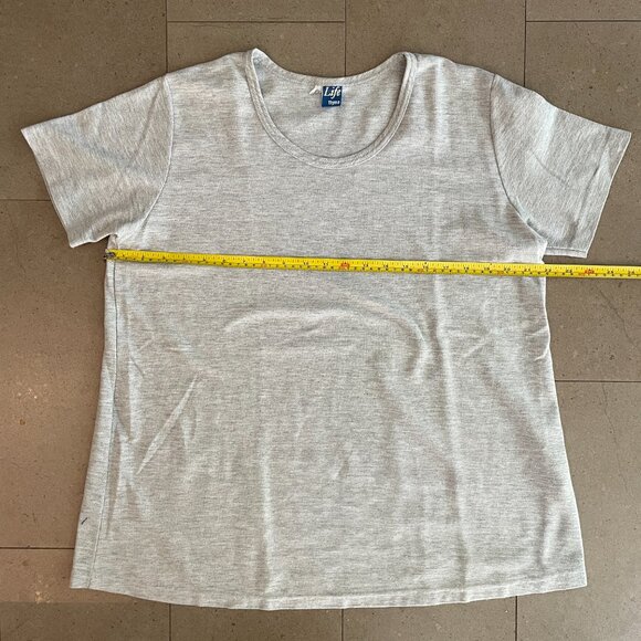 3 Maternity T-shirts Grey, Black/Teal-Size Large/XL - Picture 9 of 16